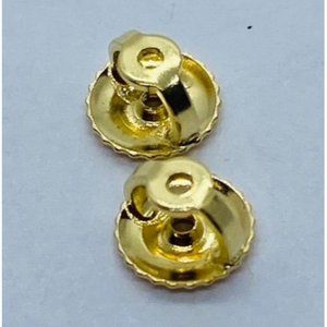 Tiffany & Co Screw Earring Backs 18K 750 Set